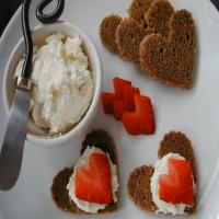 Horseradish Cheese Spread With Strawberries image