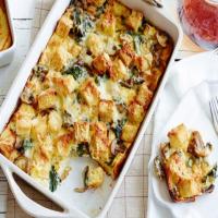 Spinach, Mushroom and Cheese Breakfast Casserole_image