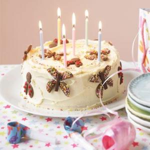 Birthday bug cake image