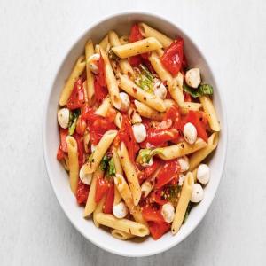 Penne with No-Cook Tomato Sauce and Mozzarella_image