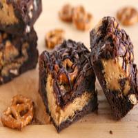 Peanut Butter-Pretzel Brownies image