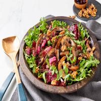 Warm Mushroom & Arugula Salad image