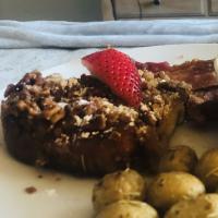 Baked Overnight French Toast Casserole with Praline Topping image