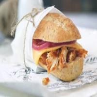 Shredded Chicken Sandwich Recipe image