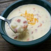 Potato Soup With Two Cheeses image