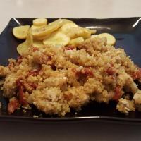 Rice Cooker Chicken Quinoa with Sun-dried Tomatoes image