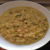 Vegan Chickpea Noodle Soup_image