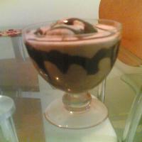 Chocolate Milkshake With Ice Cream image