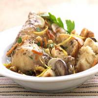 Slow Cooker Chicken with Mushroom Stuffing_image