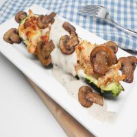 Zucchini Boats with Chicken image
