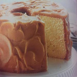 Caramel-Frosted Pound Cake_image
