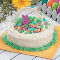 Easter Basket Candy Cake_image