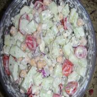 Creamy Chickpea Salad_image