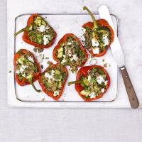 Courgette & quinoa-stuffed peppers image