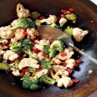 Emeril's Broccoli and Cauliflower Stir-Fry image