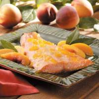 Peach-Glazed Salmon image
