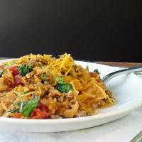 Baked Spaghetti Squash with Beef and Veggies_image