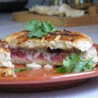 Grilled Camembert Sandwich image