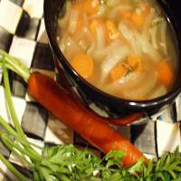 Carrot Top & Quinoa Soup image