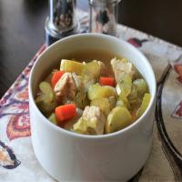 Low-Carb Chicken-Vegetable Soup image