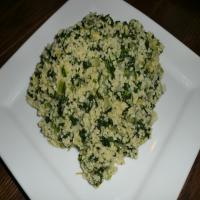 Spicy Spinach and Onion Couscous_image