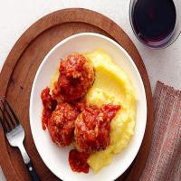 Pork Meatballs With Spicy Sauce_image