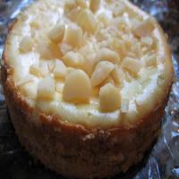 White Chocolate Macadamia Nut Cheesecake image