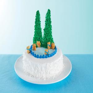 Ice Skating Wonderland Cake_image