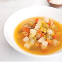 Leek and Cannellini Bean Soup image