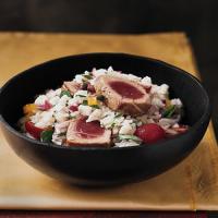 Sicilian Rice Salad with Seared Tuna image