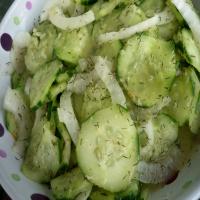 Cucumber Salad (With Horseradish & Mustard) image