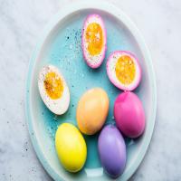 Naturally Dyed Pickled Easter Eggs image