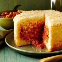 Sausage-and-Rice Timbale image