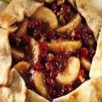 Rustic Apple Cranberry Tart ~ Easy one_image