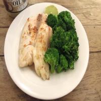 Catfish with Broccoli & Herb-Butter Blend-Baked Recipe - (4.8/5) image