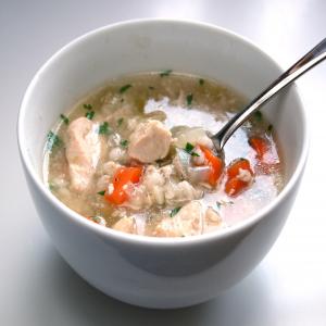 Chicken-Barley Soup image