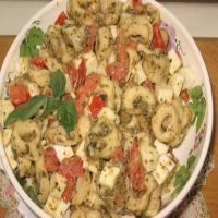 Easy Tortellini Pesto Salad image