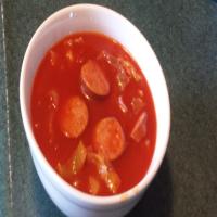 Mary's Hot & Spicy Sausage & Cabbage Soup image