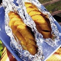 Barbecued plantains image