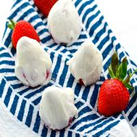 Frozen Yogurt Covered Strawberries image