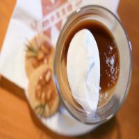 Butterscotch Budino With Caramel Sauce image