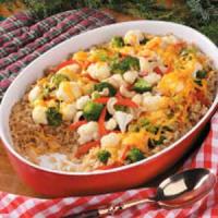 Brown Rice Vegetable Casserole_image