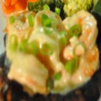 Creamy Garlic Shrimp with Rice image