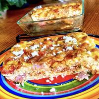 Mexican Ham and Cheese Breakfast Casserole_image