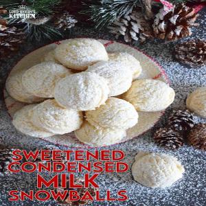 Sweetened Condensed Milk Snowballs Sweetened Condensed Milk Snowballs_image