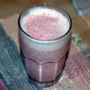 Two-Berry Yogurt Shake image