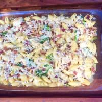 Baked Bacon Ranch Chicken and Pasta_image