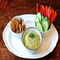 Edamame Dip With Red Onion and Sesame Oil_image