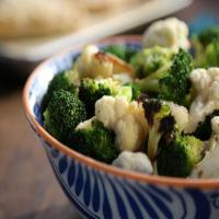 Garlicky Sauteed Broccoli and Cauliflower image