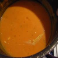 Roasted Sweet Potato & Garlic Soup_image